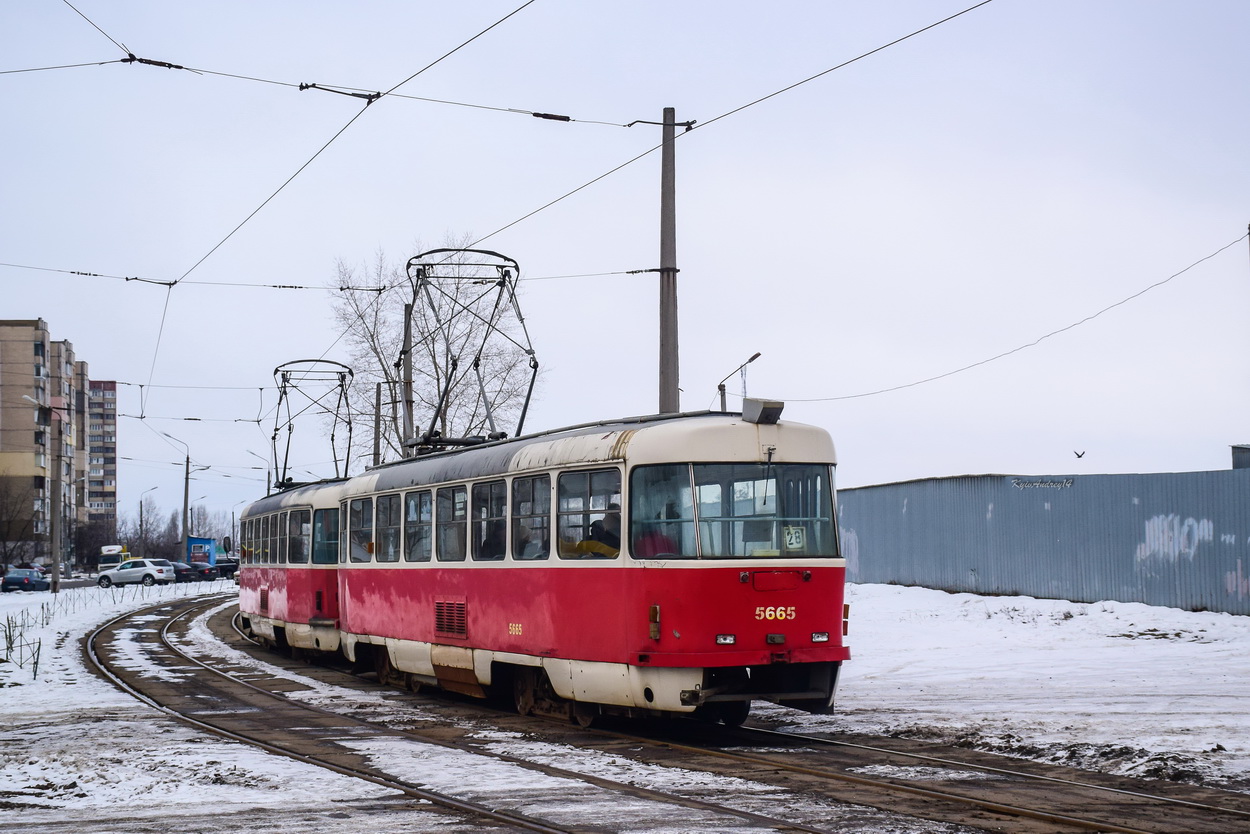 Киев, Tatra T3 № 5665