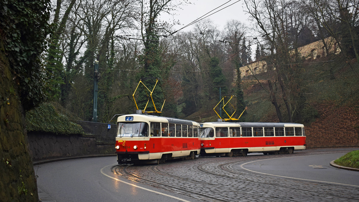 Прага, Tatra T3SUCS № 7234; Прага, Tatra T3SUCS № 7235