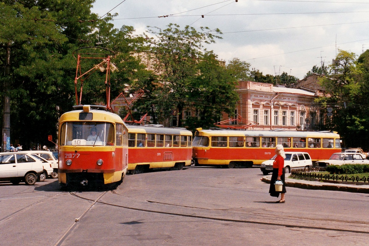 Одесса, Tatra T3SU № 2977; Одесса, Tatra T3SU № 2978; Одесса, Tatra T3SU № 2979