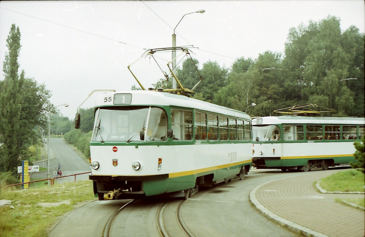 Либерец - Яблонец-над-Нисой, Tatra T3SU № 55