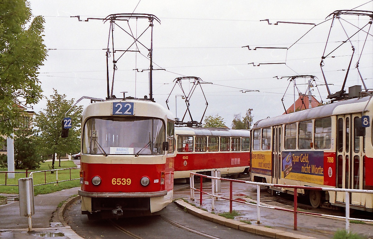Прага, Tatra T3 № 6539