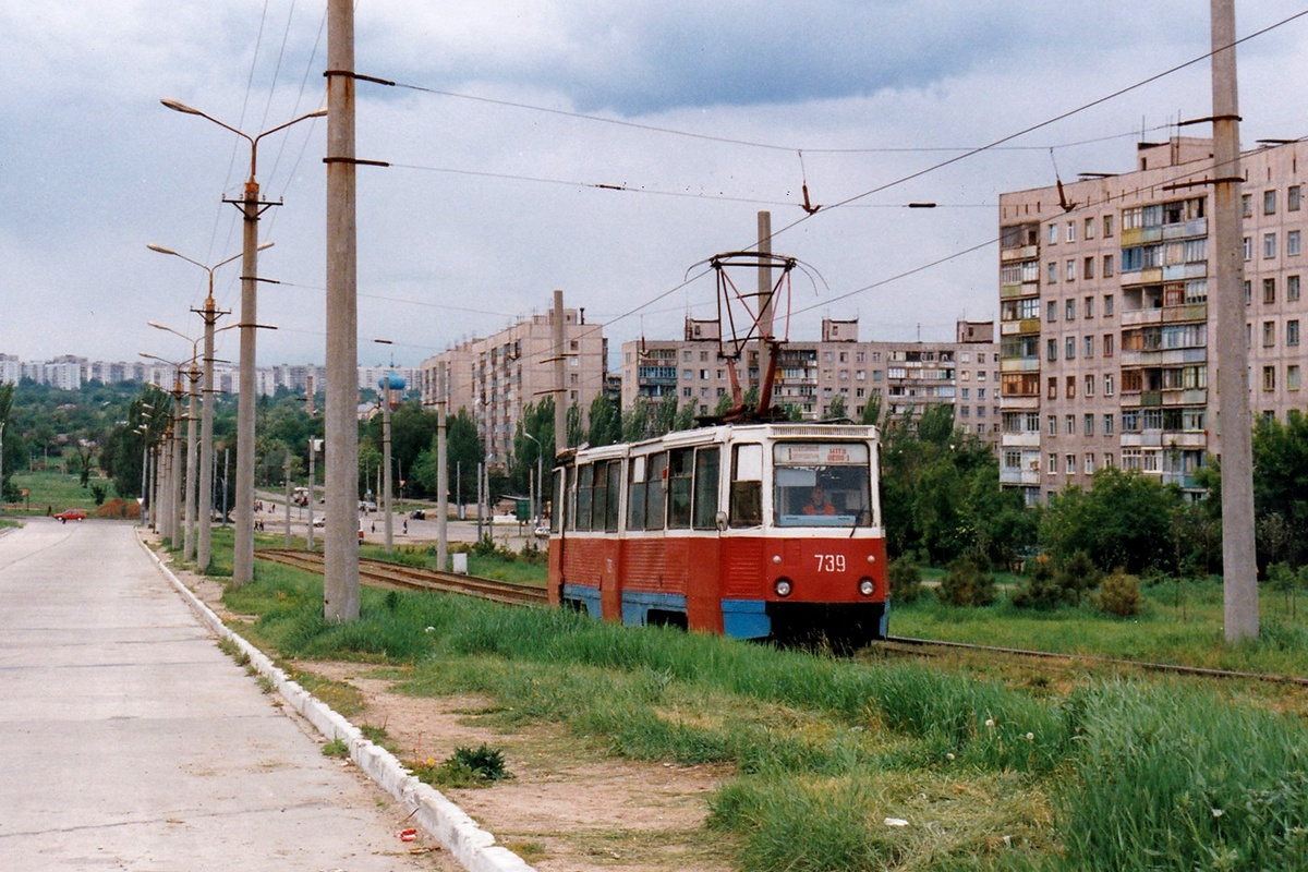 Мариуполь, 71-605 (КТМ-5М3) № 739