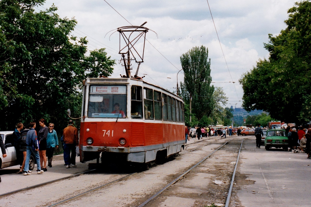 Мариуполь, 71-605 (КТМ-5М3) № 741