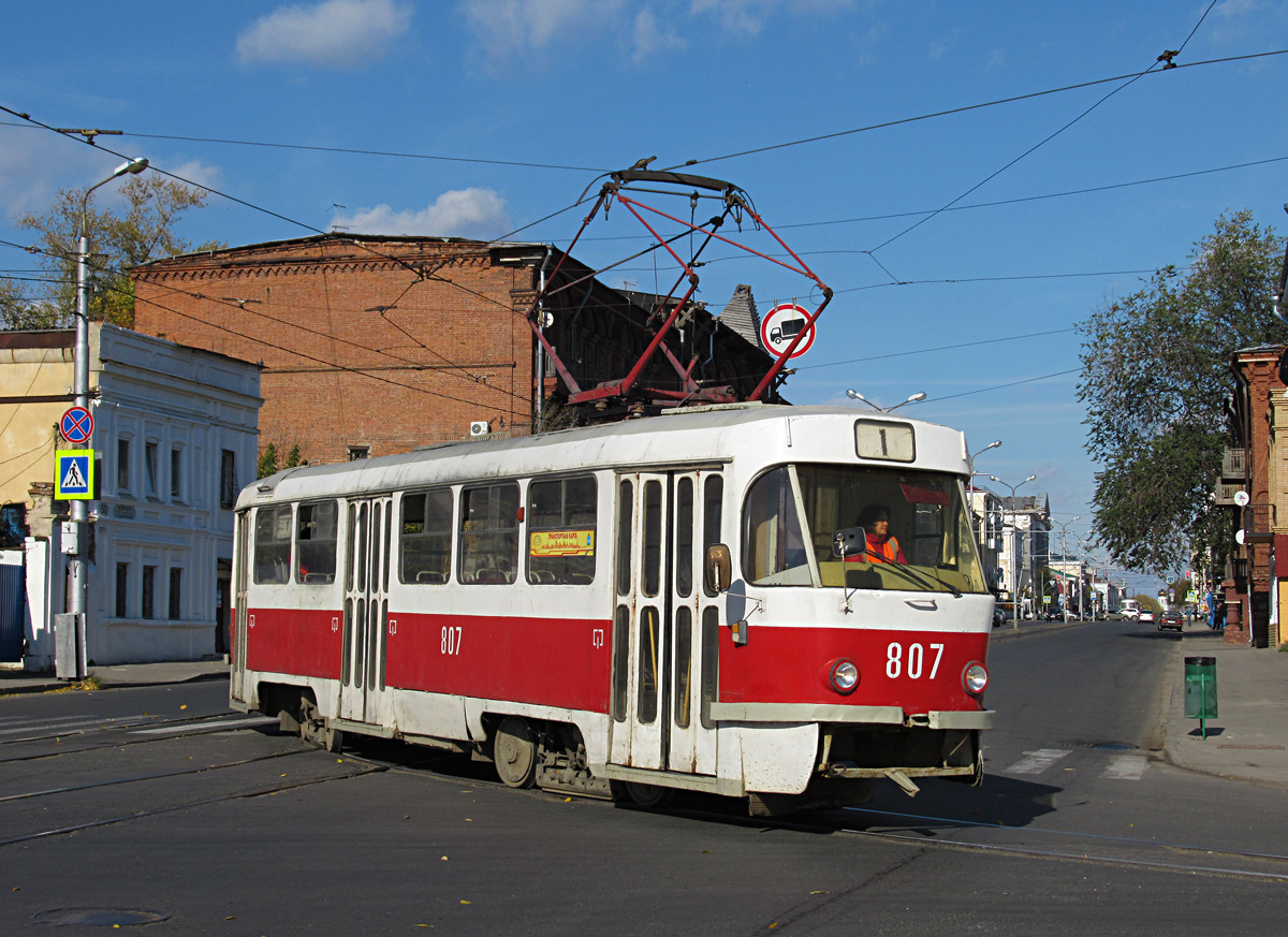 Самара, Tatra T3SU № 807