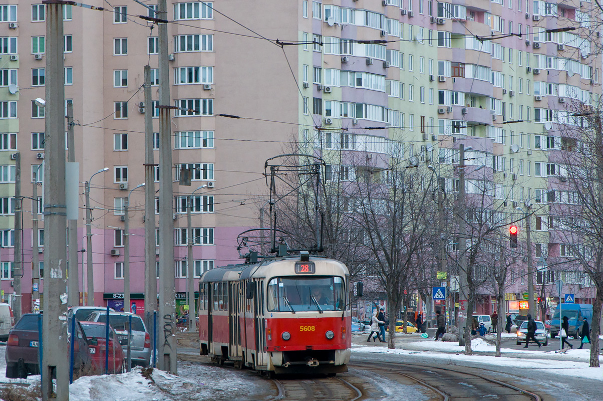 Киев, Tatra T3SUCS № 5608