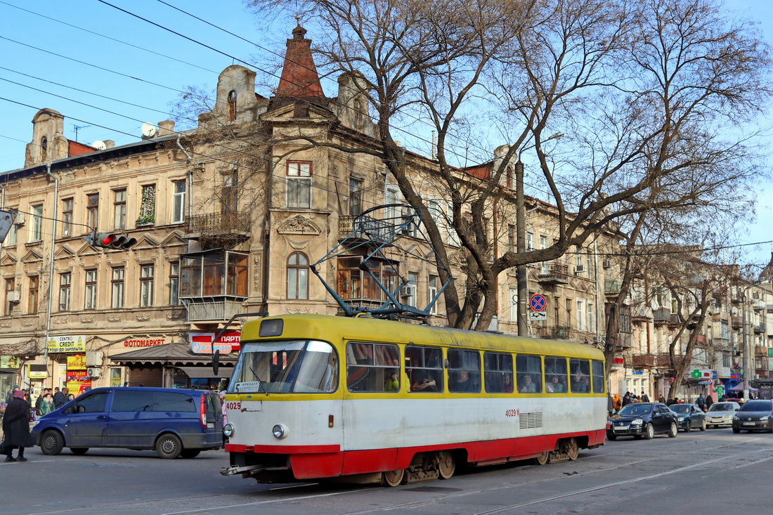 Одесса, Tatra T3R.P № 4029