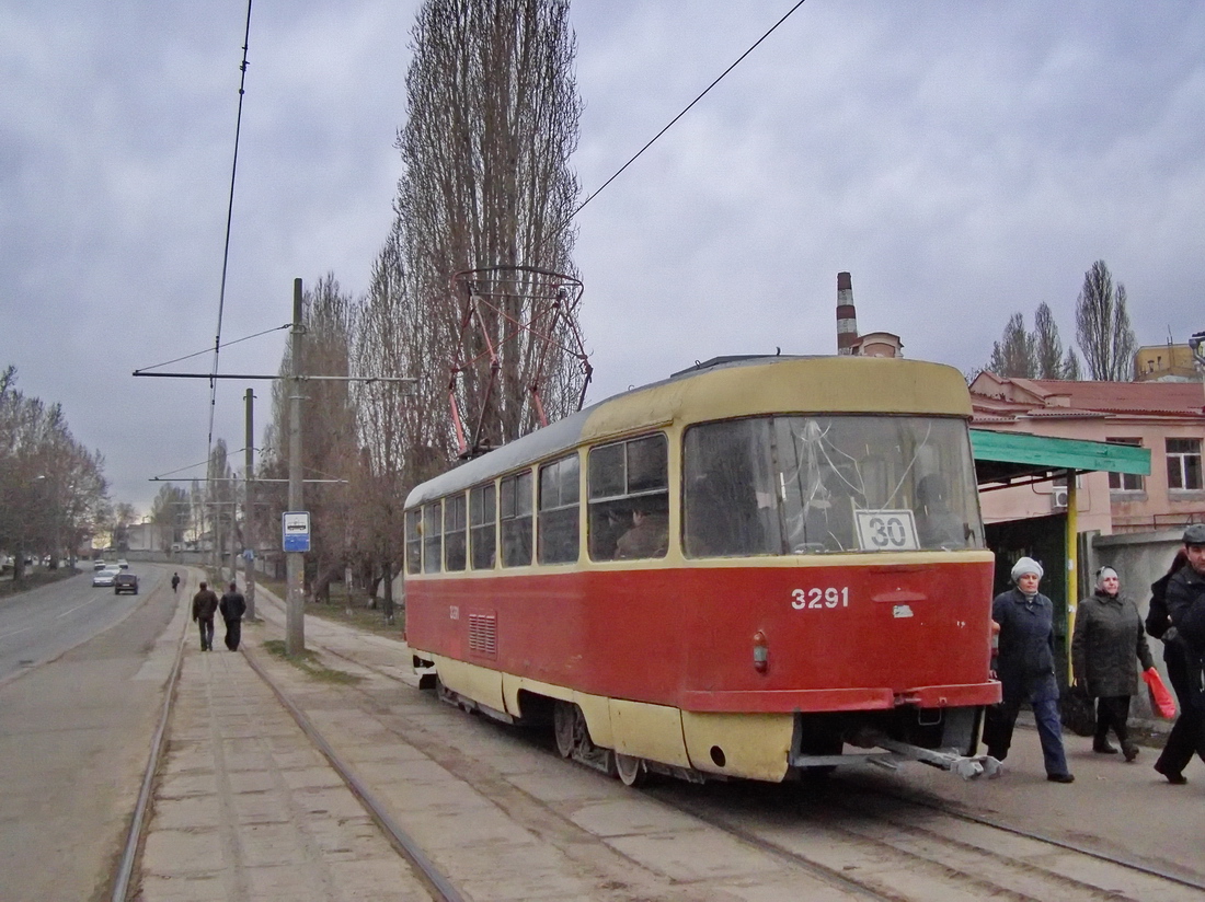 Одесса, Tatra T3SU № 3291; Одесса — Трамвайные линии: ликвидированные