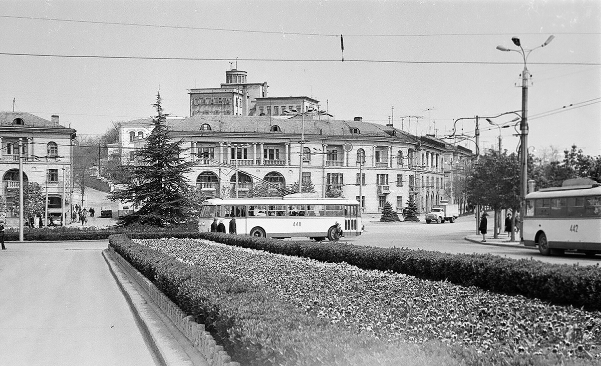 Севастополь, Škoda 9Tr15 № 448; Севастополь — Исторические фотографии троллейбусов