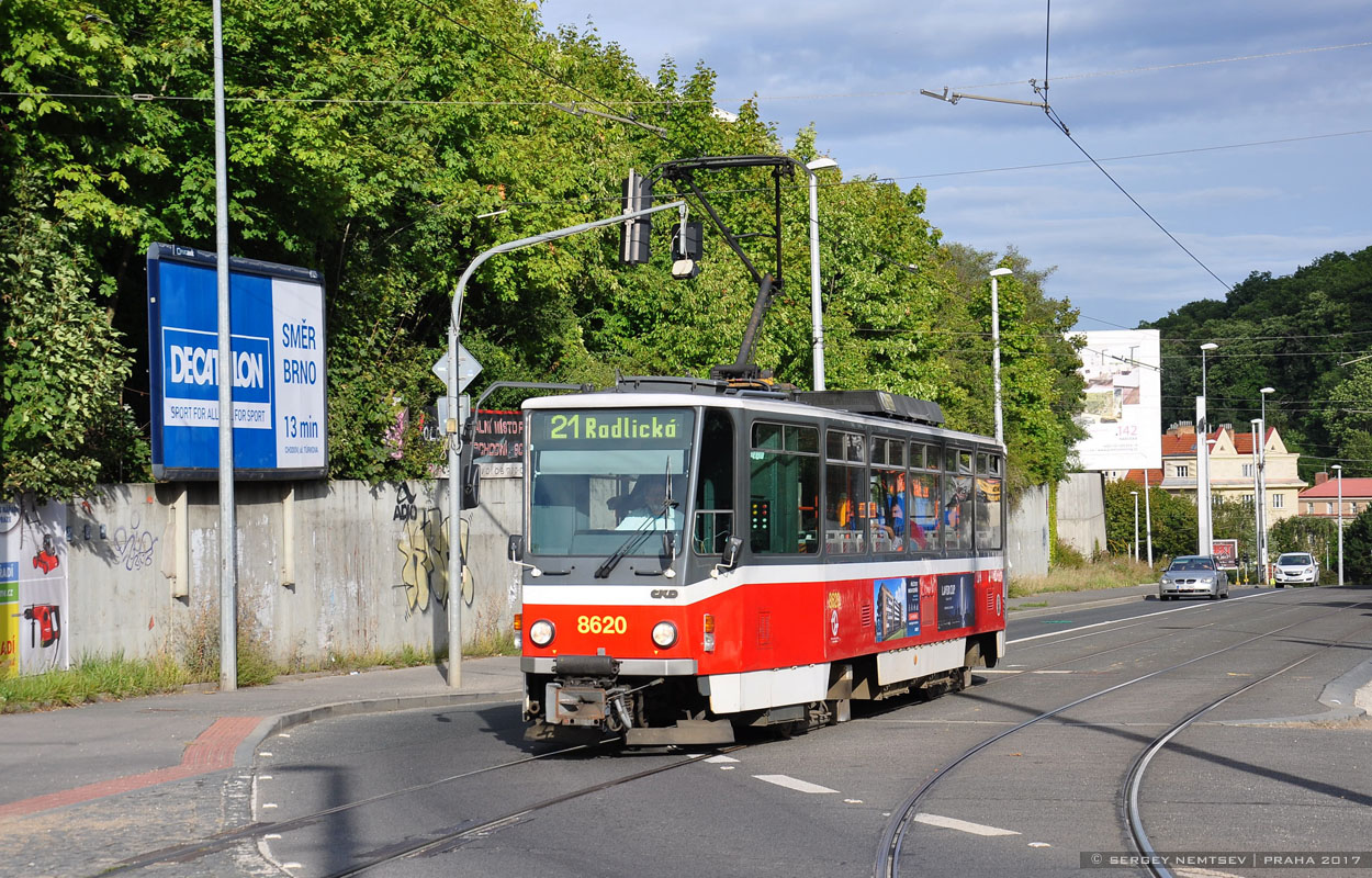 Прага, Tatra T6A5 № 8620