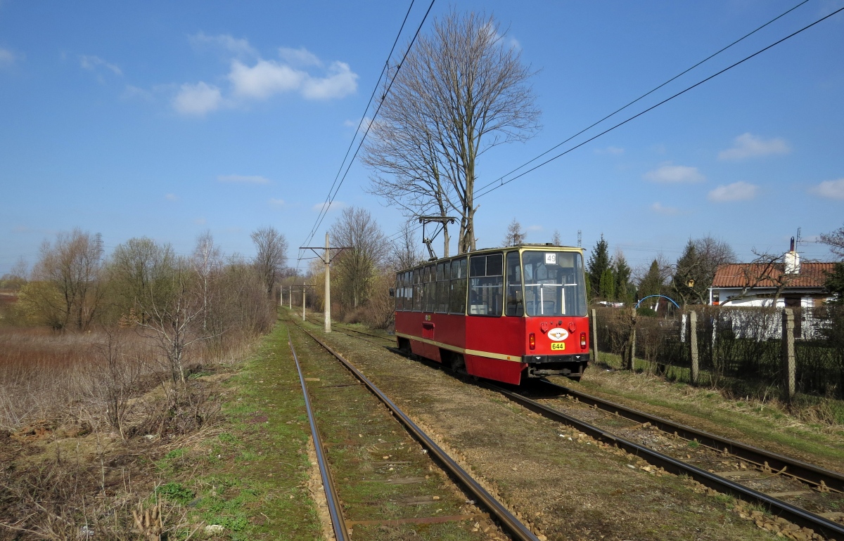 Силезские трамваи, Konstal 105Na № 644