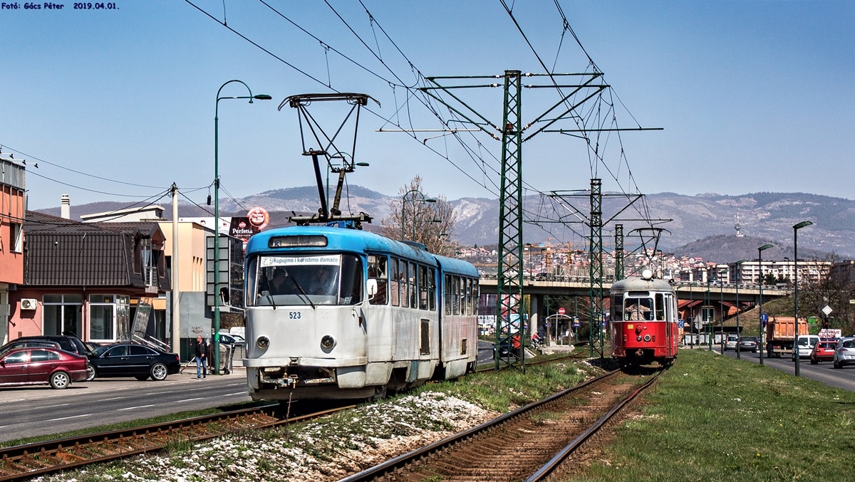 Сараево, Tatra K2YU № 523