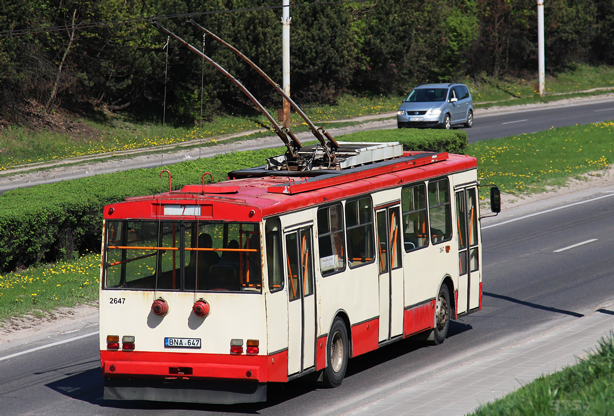 Вильнюс, Škoda 14Tr13/6 № 2647