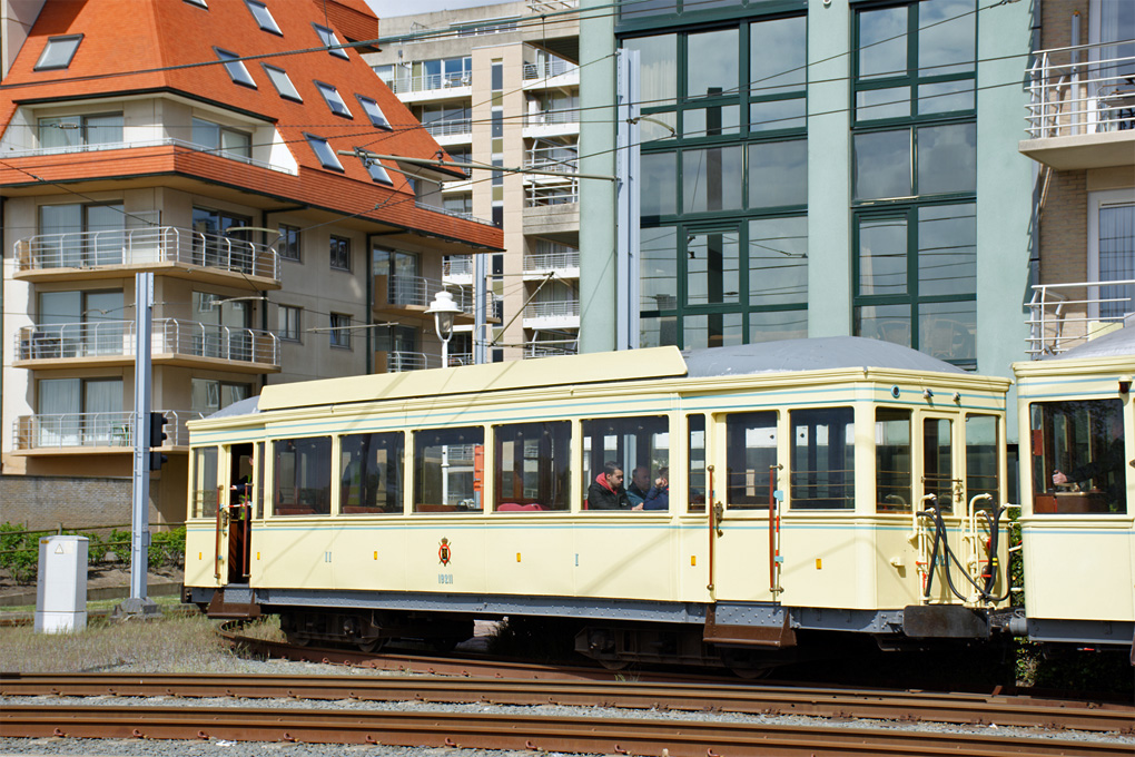 Береговой трамвай, SNCV Standard деревянное прицепной № 19211