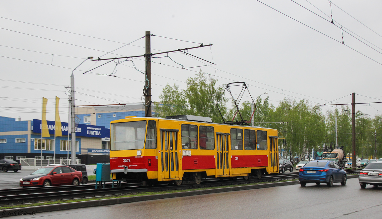 Барнаул, Tatra T6B5SU № 3008