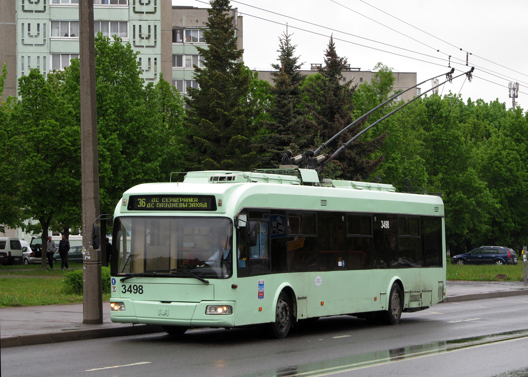 Минск, БКМ 321 № 3498