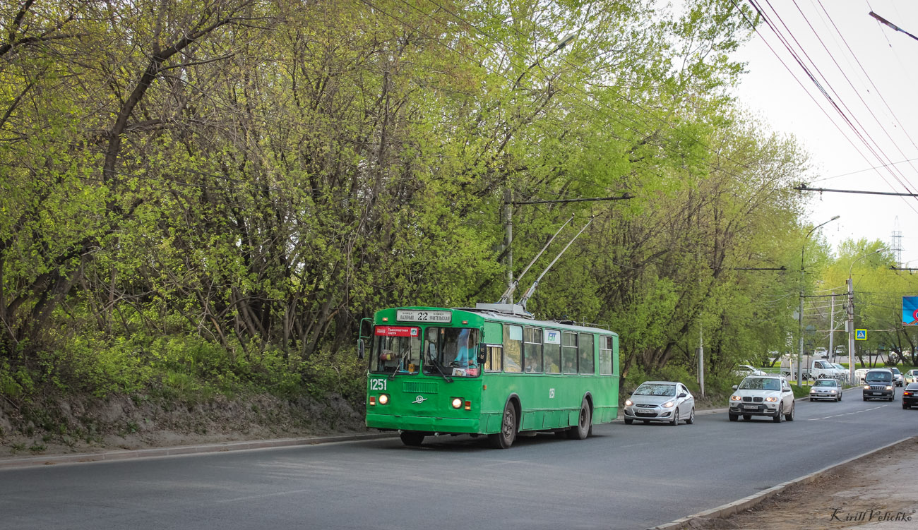 Новосибирск, ЗиУ-682Г [Г00] № 1251
