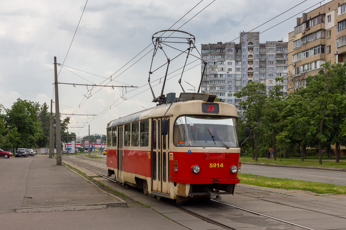 Киев, Tatra T3SUCS № 5914