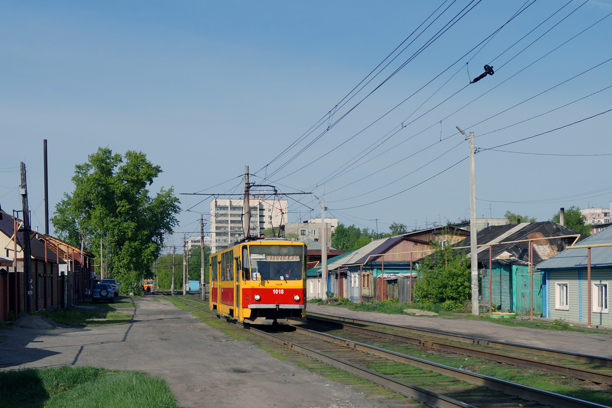 Барнаул, Tatra T6B5SU № 1018