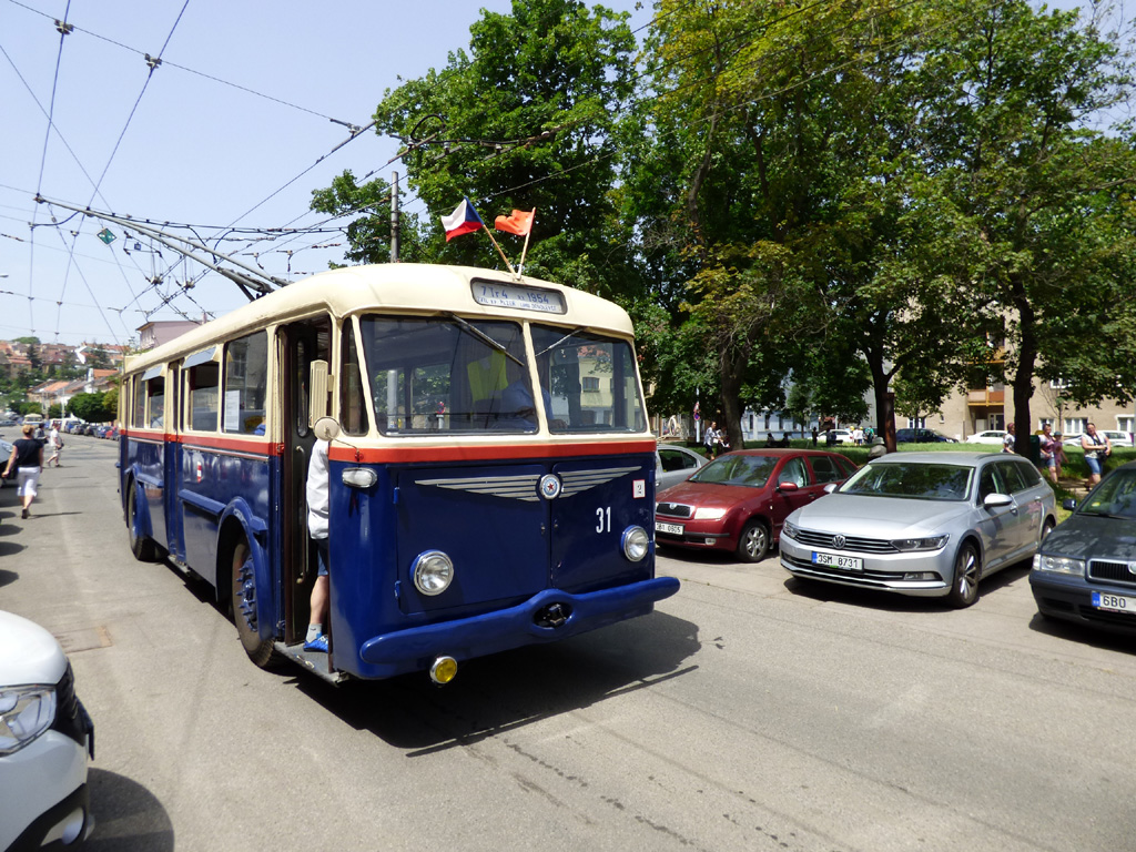 Брно, Škoda 7Tr4 № 31; Брно — Dopravní nostalgie 2019