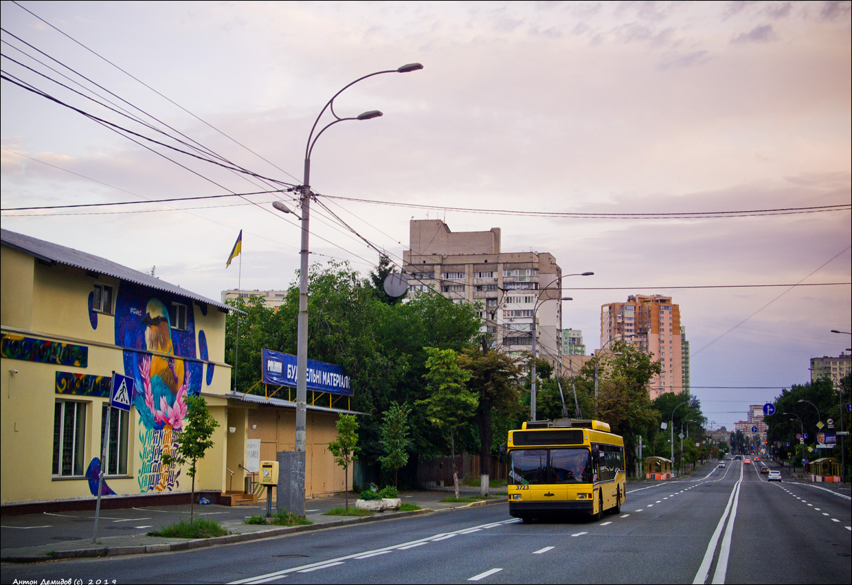 Киев, МАЗ-ЭТОН Т103 № 3723