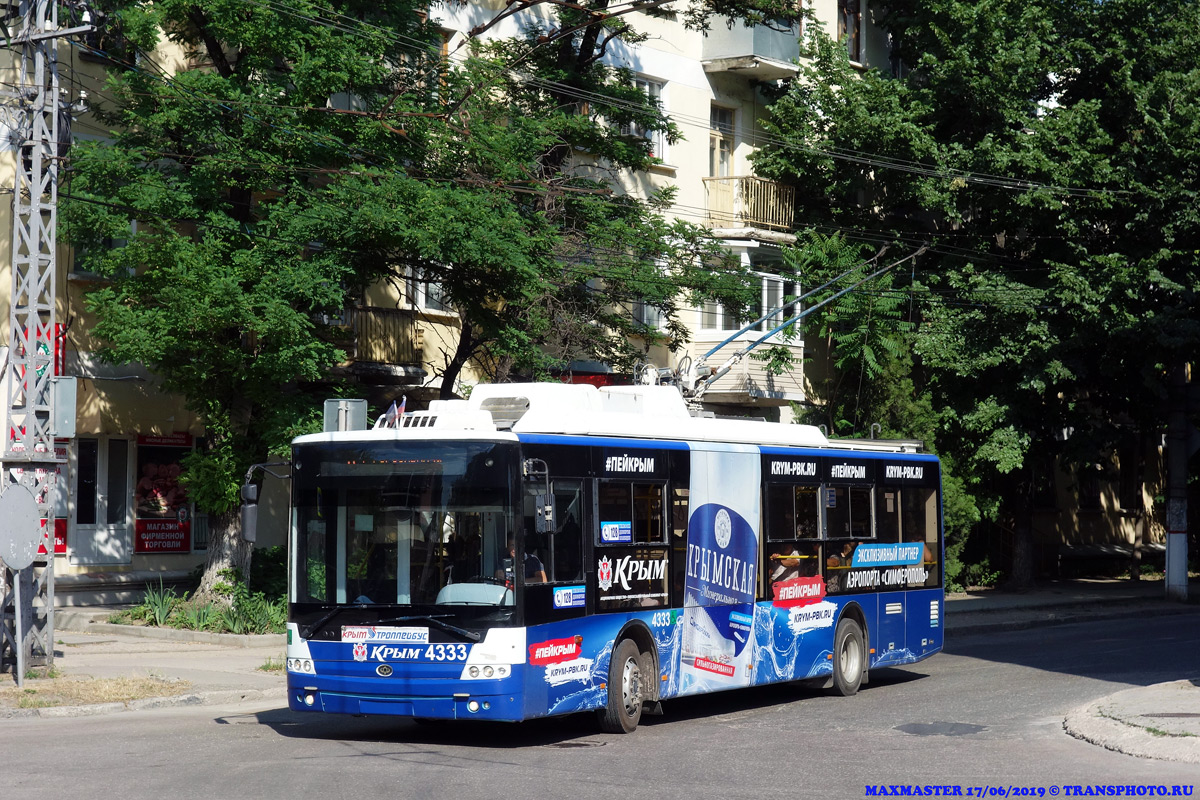 Крымский троллейбус, Богдан Т70110 № 4333