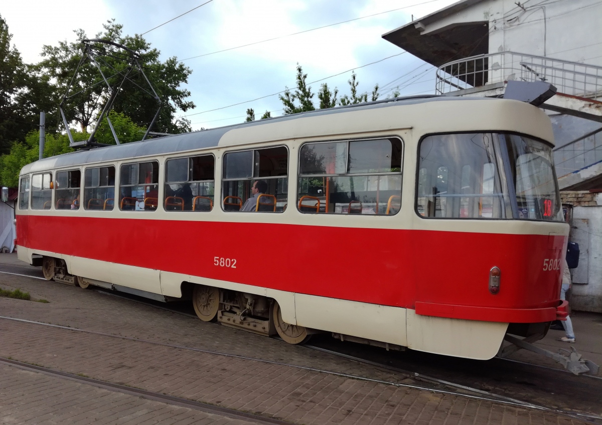 Киев, Tatra T3SU № 5802