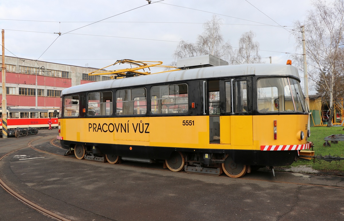 Прага, Tatra T3M № 5551