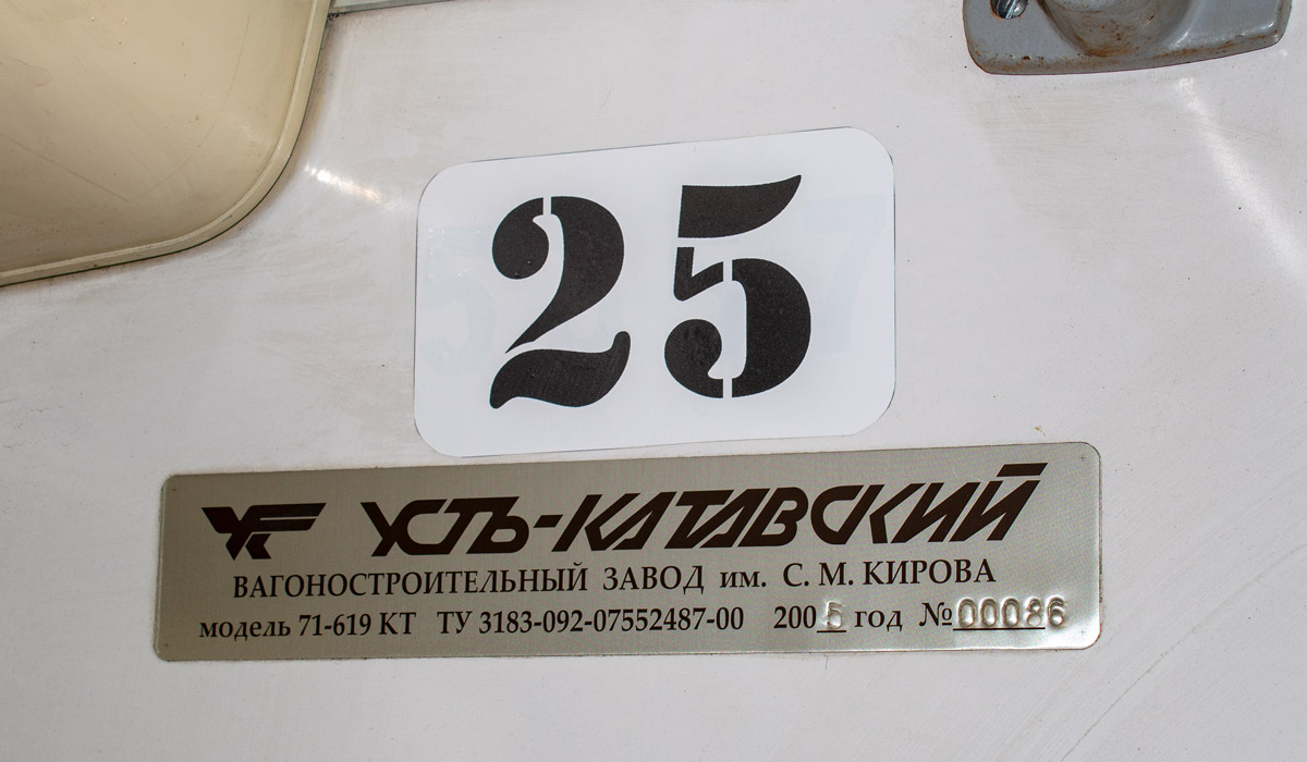 Ярославль, 71-619КТ № 25