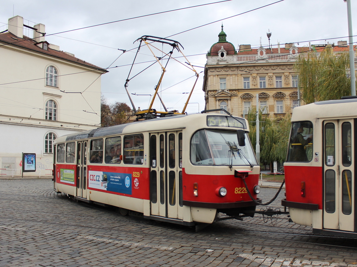 Прага, Tatra T3R.P № 8229