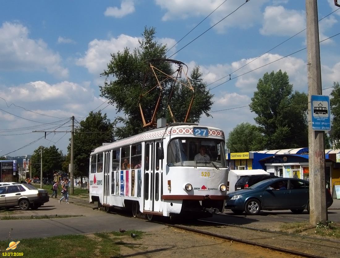 Харьков, Tatra T3SUCS № 520