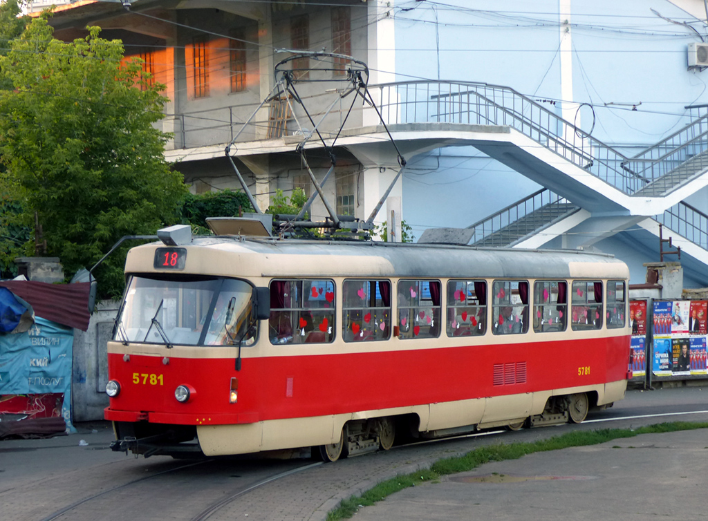 Киев, Tatra T3SUCS № 5781