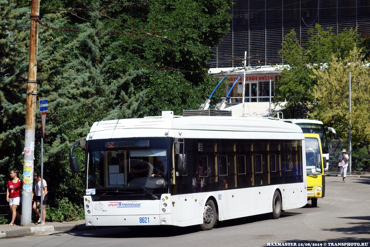 Крымский троллейбус, Тролза-5265.05 «Мегаполис» № 8621