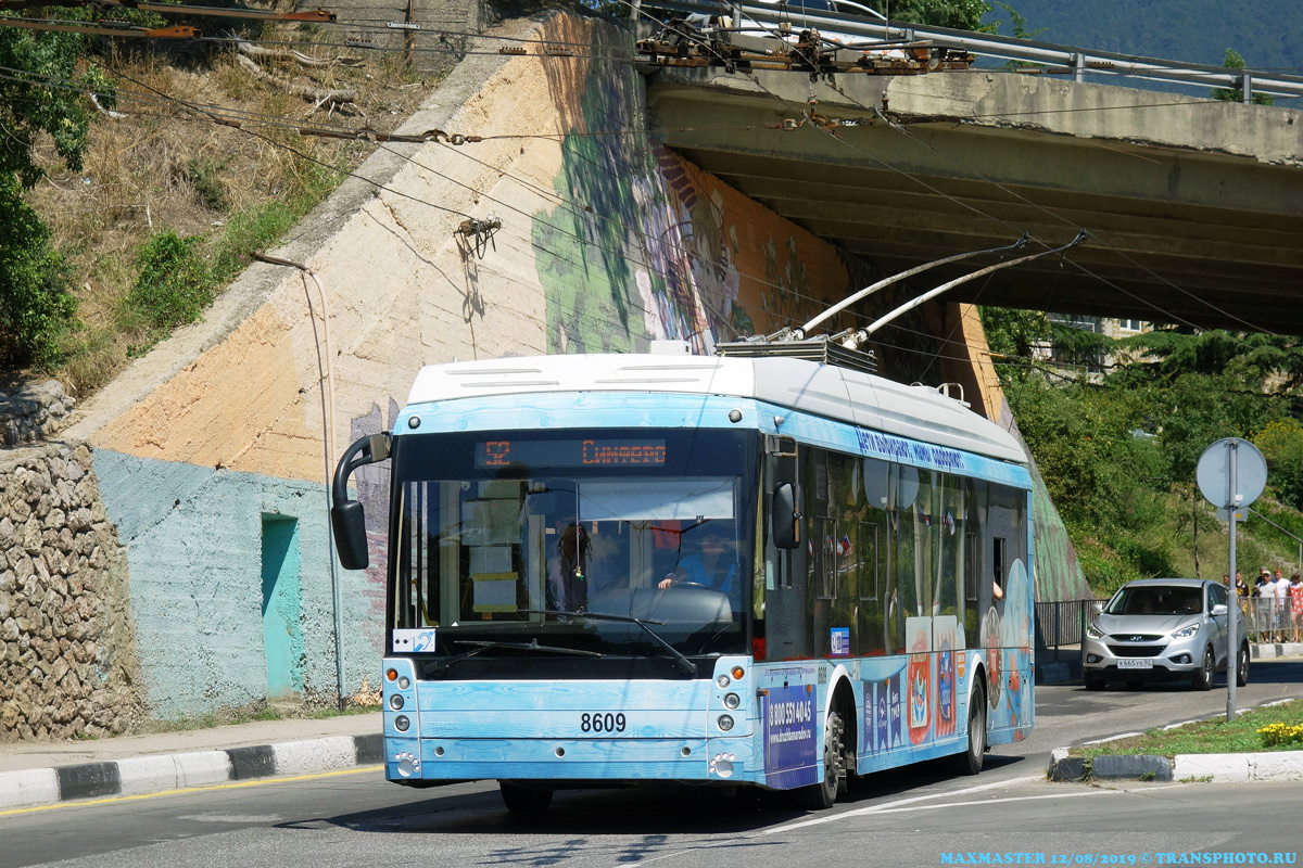 Крымский троллейбус, Тролза-5265.05 «Мегаполис» № 8609