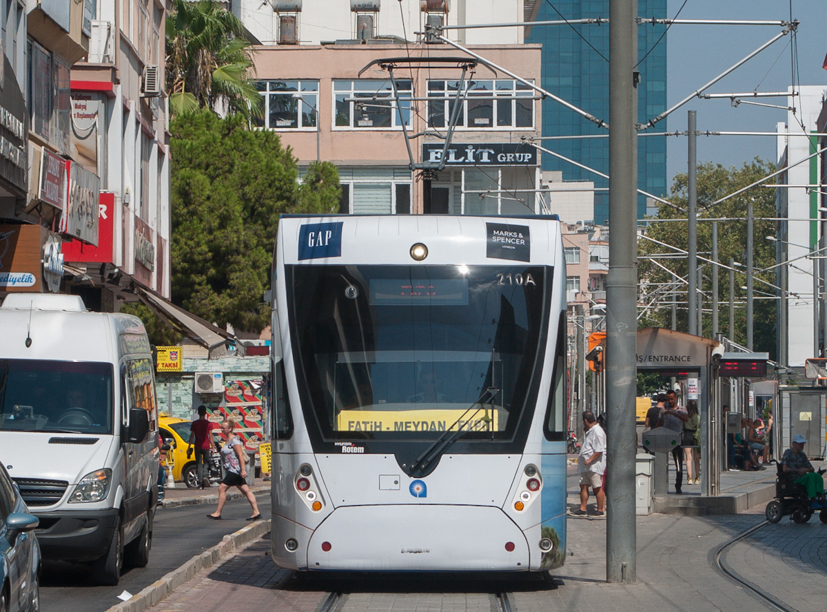Анталья, Hyundai Rotem № 210; Анталья — Линии и инфраструктура — скоростной трамвай