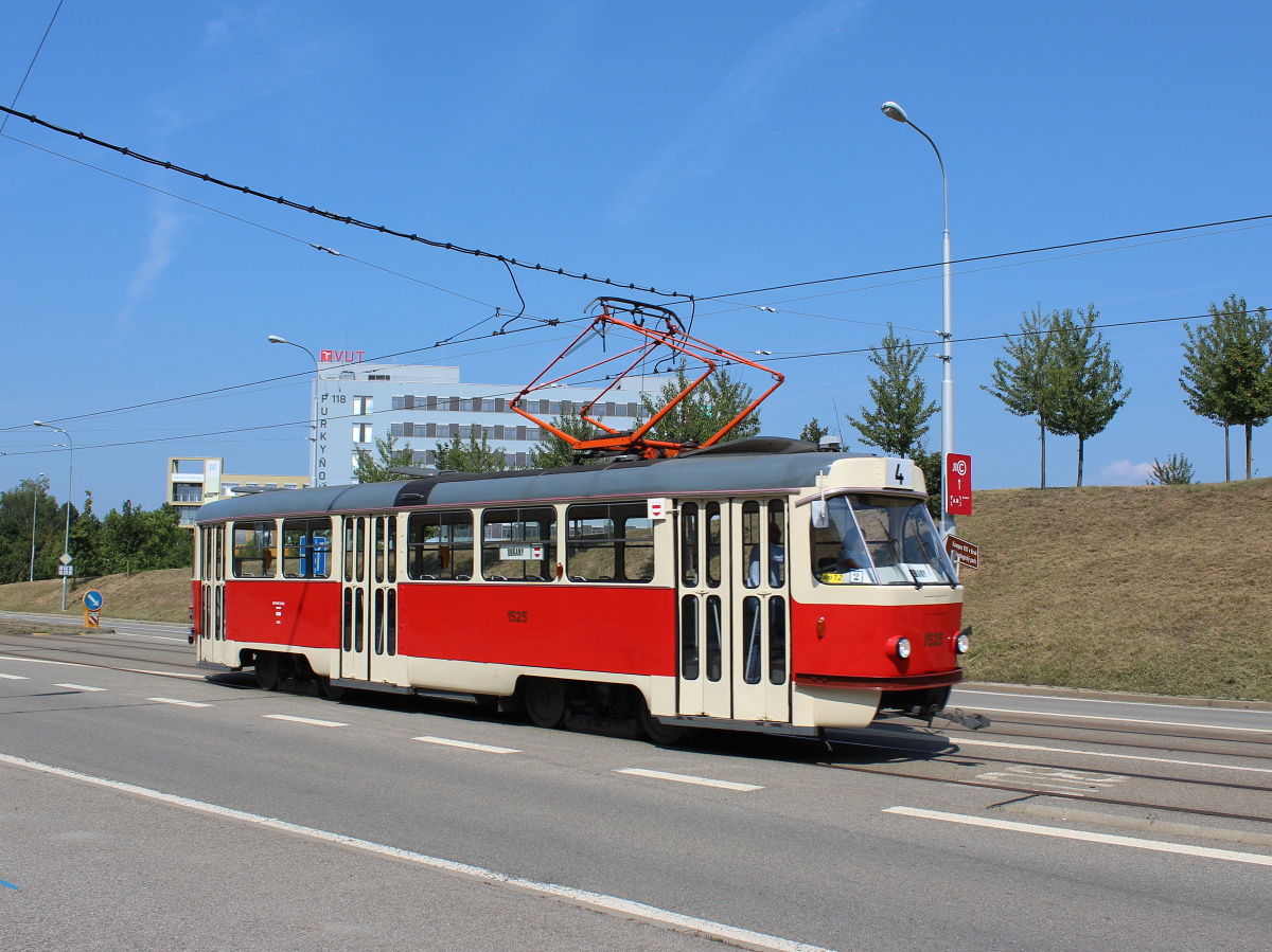 Брно, Tatra T3 № 1525; Брно — Streetparty 150 — празднование 150-летия городского транспорта в г. Брно
