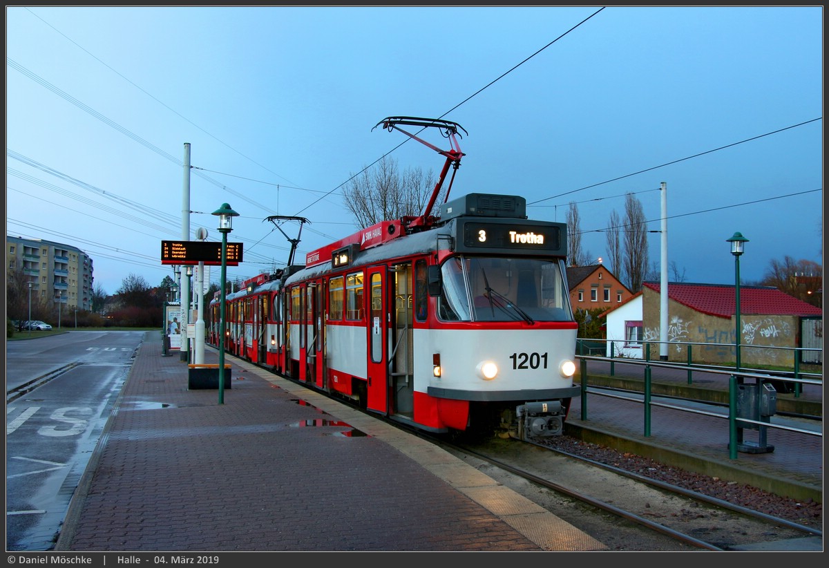 Галле, Tatra T4DC № 1201