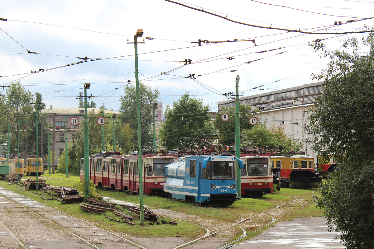 Санкт-Петербург, ТС-33В № ПМ-41; Санкт-Петербург — Служба пути (бывший трамвайный парк № 8)