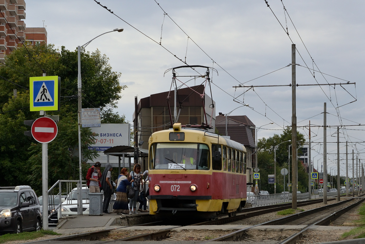 Краснодар, Tatra T3SU № 072