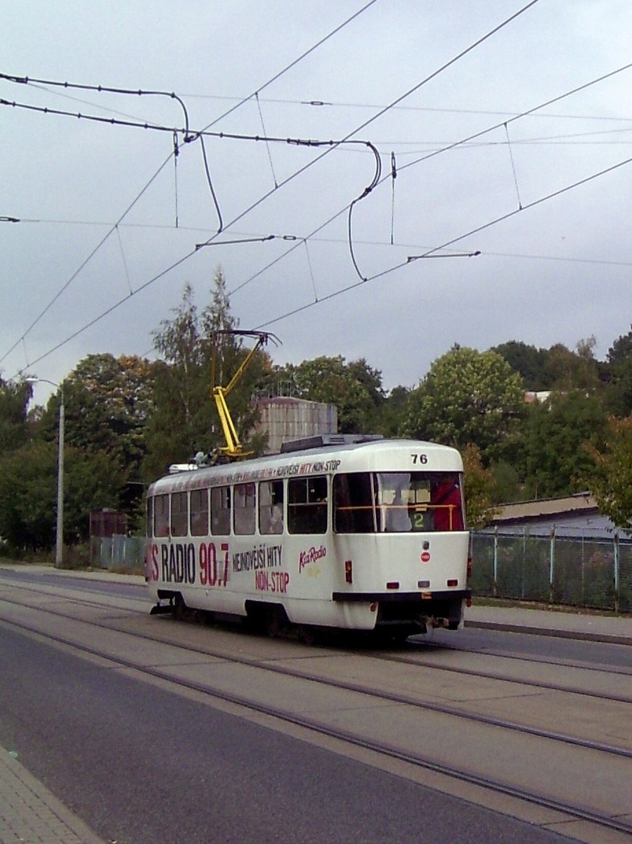 Либерец - Яблонец-над-Нисой, Tatra T3M.04 № 76