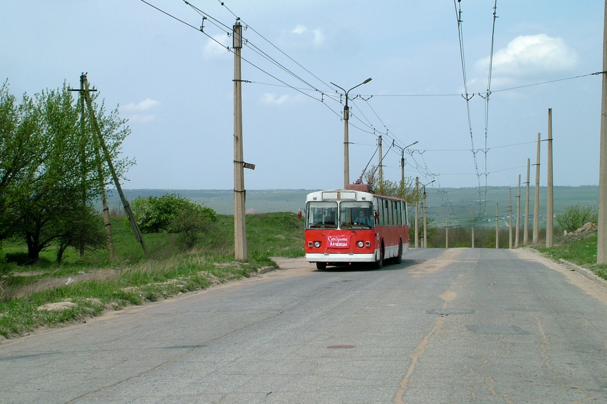 Алчевск, ЗиУ-682В-012 [В0А] № 335; Алчевск — Троллейбусная сеть и инфраструктура