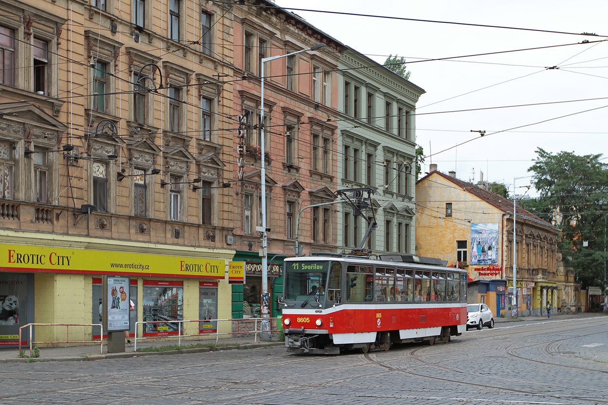 Прага, Tatra T6A5 № 8605
