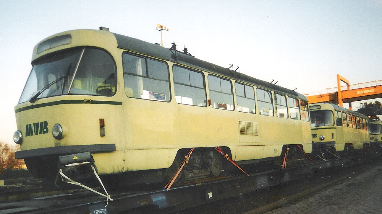 Магдебург, Tatra T4D № 1165; Магдебург — Отправка трамваев Tatra в Румынию