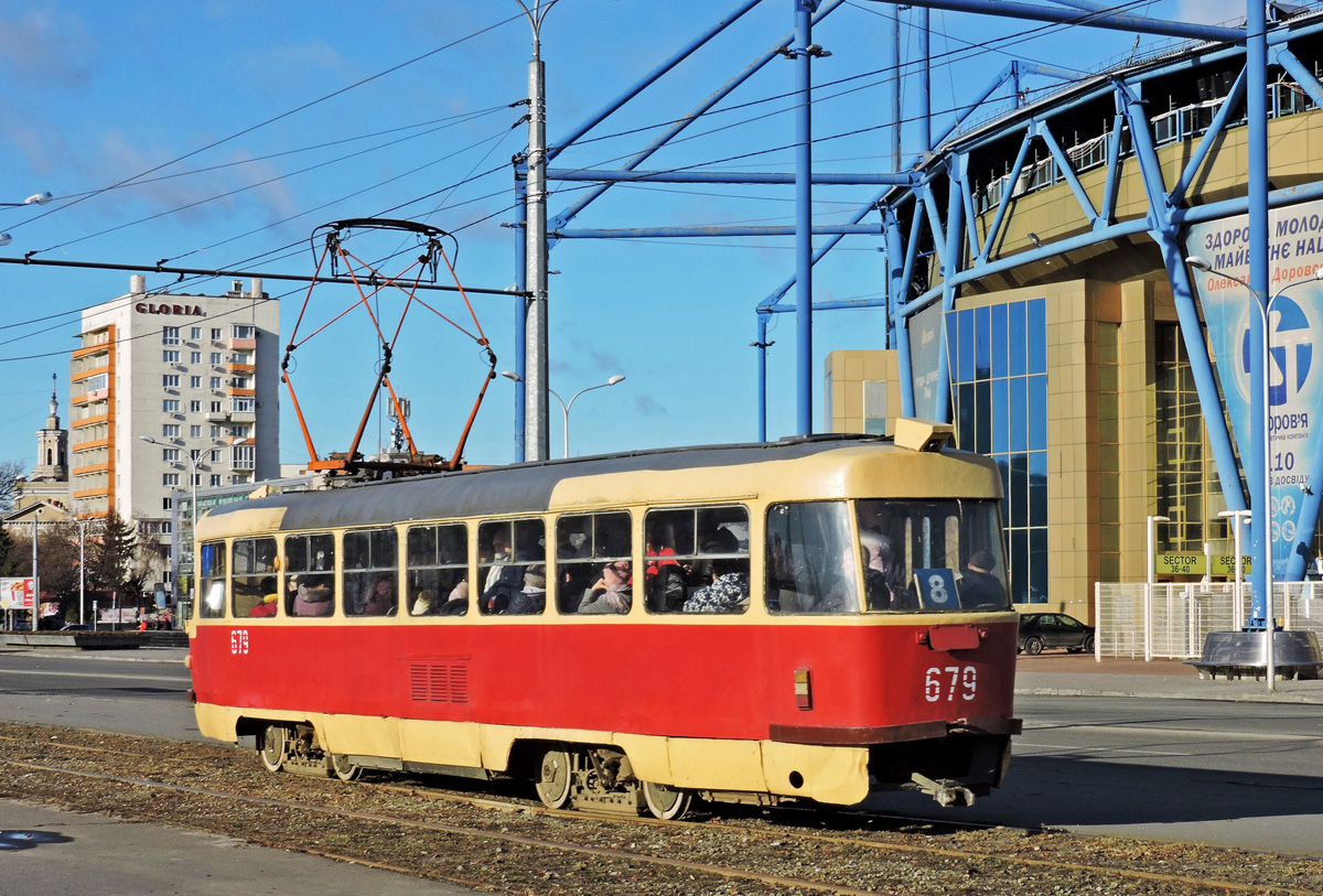 Харьков, Tatra T3SU № 679