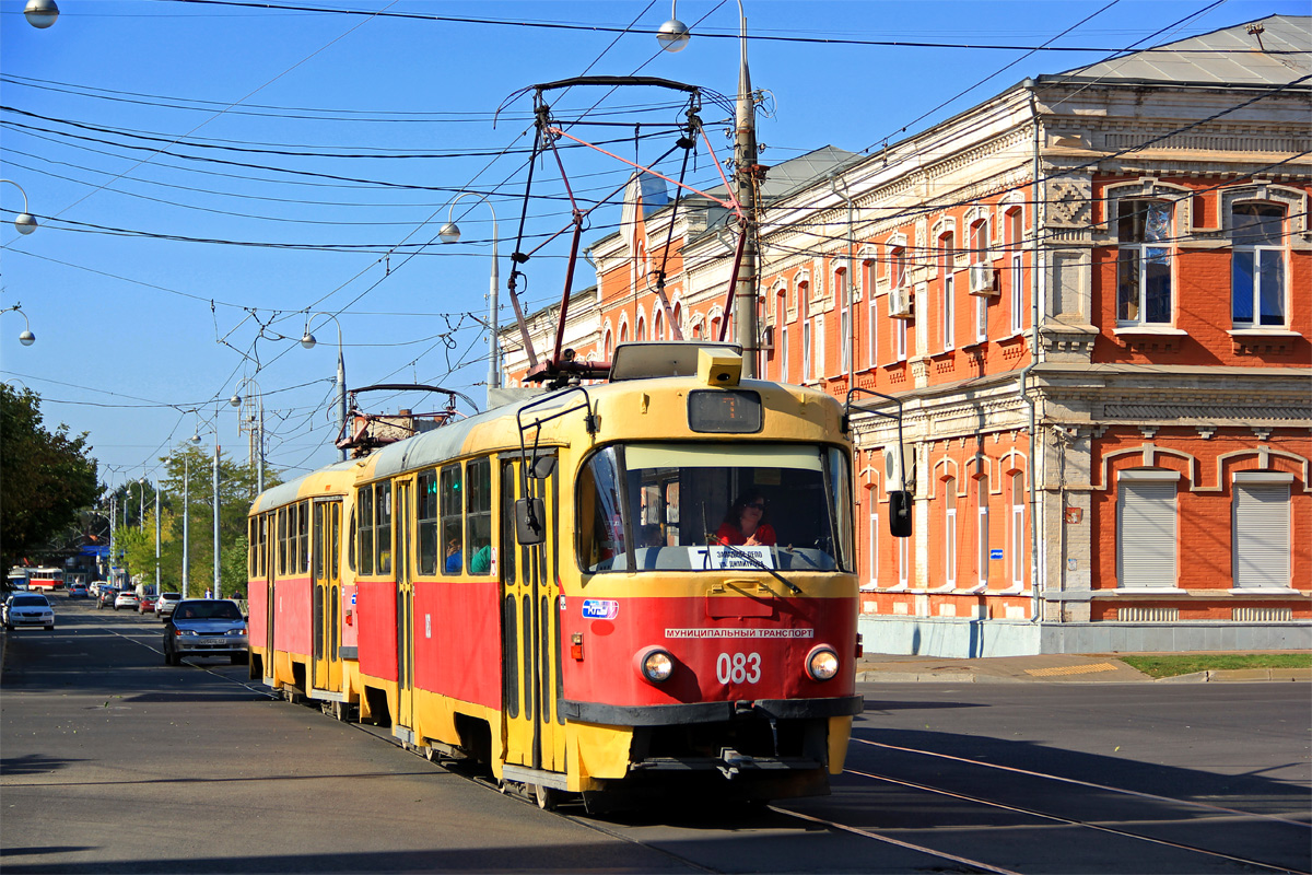 Краснодар, Tatra T3SU № 083