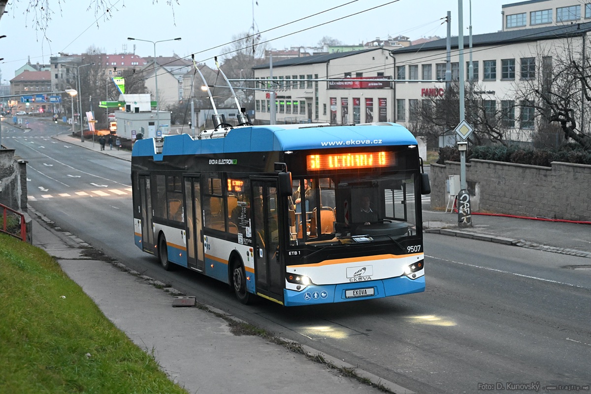 Прага, Ekova Electron 12T № 9507