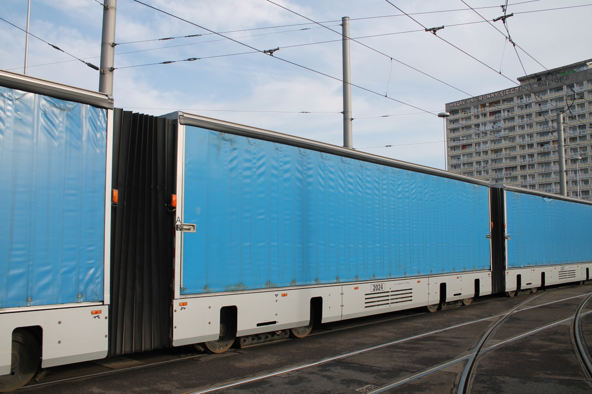 Дрезден, CarGoTram прицепной № 2024; Дрезден — Грузовой трамвай «CarGoTram» (2001 — 2020)
