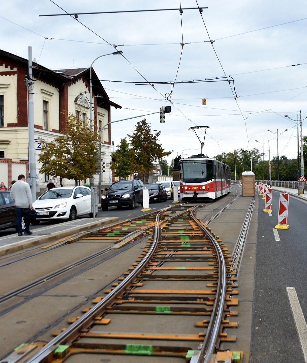 Прага, Tatra KT8D5R.N2P № 9087; Прага — Трамвайные линии и инфраструктура