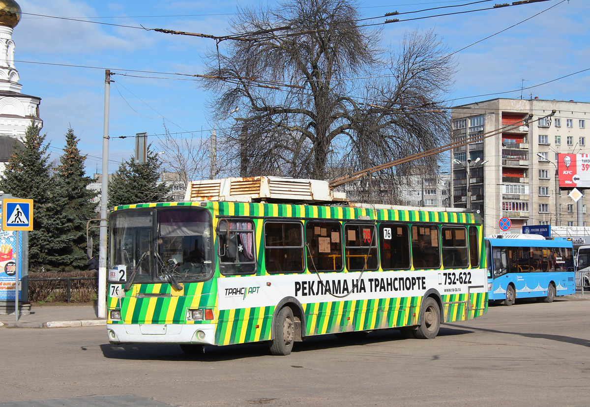 Тверь, ЛиАЗ-5280 № 76; Тверь — Последние годы тверского троллейбуса (2019 — 2020 гг.)