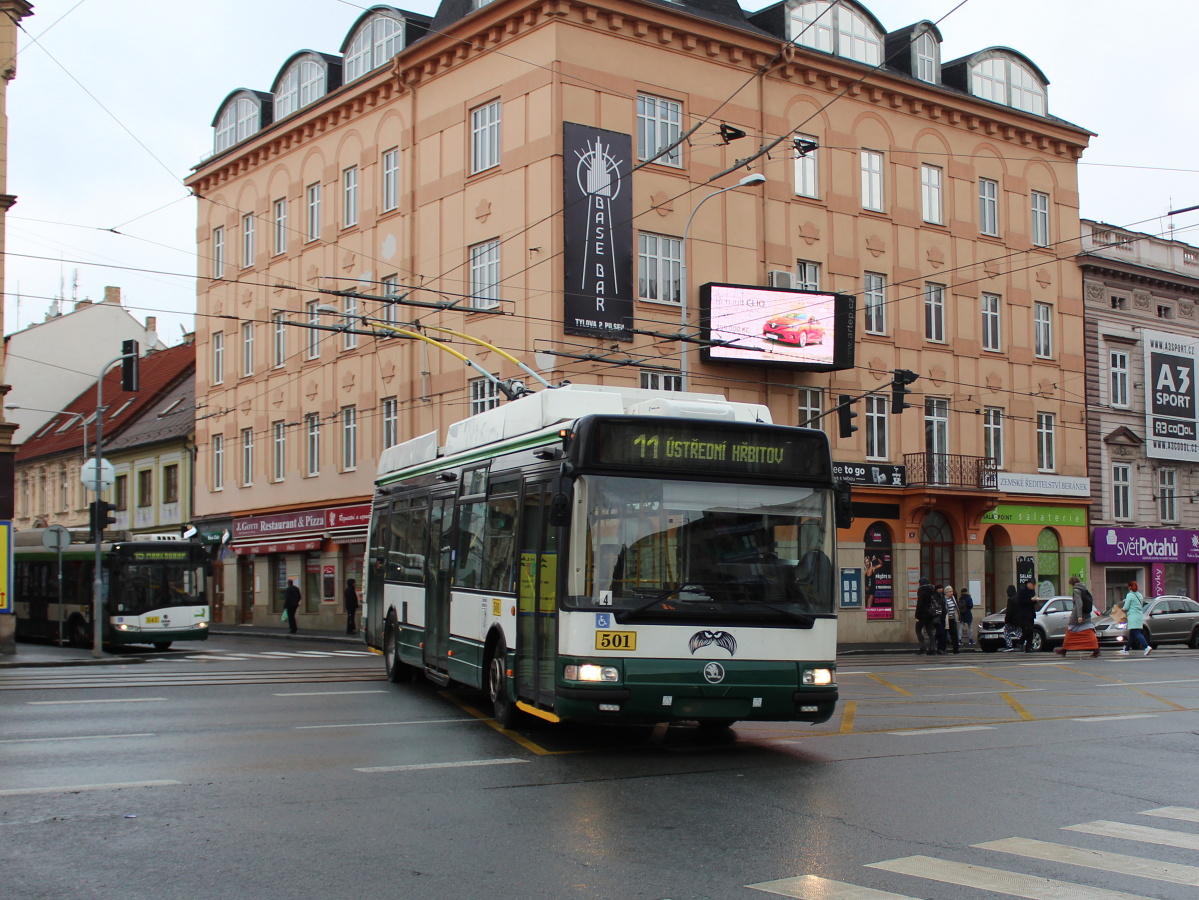 Пльзень, Škoda 24Tr Irisbus Citybus № 501