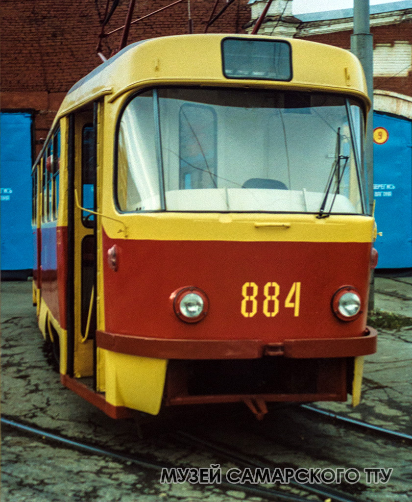 Самара, Tatra T3SU № 884; Самара — Исторические фотографии — Трамвай и Троллейбус (1992-2000)